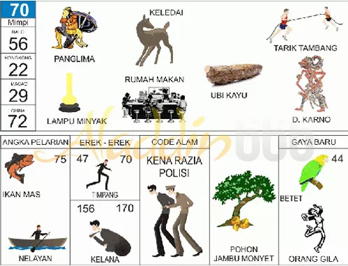buku mimpi erek erek togel 70
